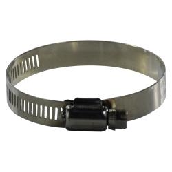 620104 - 5 in Stainless Steel Worm Gear Clamp with 1/2 in Width, Max Diameter 7 in