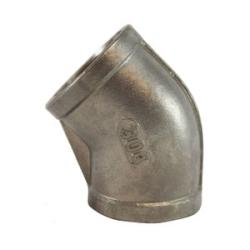 62185 - 1-in Female NPT x 1-in Female NPT Stainless Steel 45-Degree Elbow Fitting