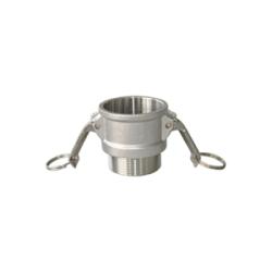 63926 - 2-1/2 in Type B & MNPT 316 Stainless Steel Cam and Groove Coupler