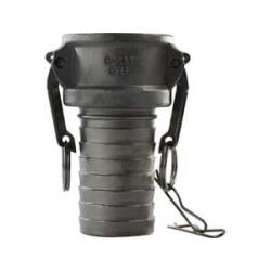 63932 - 1 in Type C Stainless Steel Cam and Groove Coupler x 1 in Hose Barbed