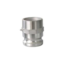 CGF-050-SS1 - 1/2 in Type F x 1/2 in MNPT Stainless Steel Cam and Groove Adapter