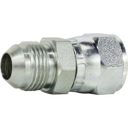 650444 - 7/16 in Male JIC x 7/16 in Female JIC Straight Swivel Nut Connector
