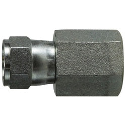 6506108 - Durable Steel 5/8 in JIC to 1/2 in FIP Swivel Pipe Adapter, 3000 psi Max Pressure