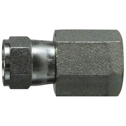 65062424 - 1-1/2-in Female JIC Swivel x 1-1/2-in Female NPTF Steel Adapter, 2.99 in Length