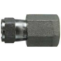 650646 - 316 Stainless Steel Connector - 7/16 in Swivel FJIC x 3/8 in FIP