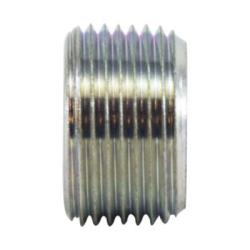 66704 - Zinc-Plated Steel Reducer Face Bushing - 1/2 in MPT x 1/4 in FPT, 0.56 in Length