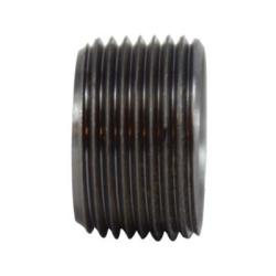 67702 - 3/8 in MPT x 1/4 in FPT Steel Reducer Face Bushing, Black Finish