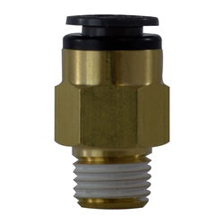 680302C - Push-to-Connect D.O.T. Male Connector, 3/16-in x 1/8-in, Composite, 145 psi, -40 to 140°F