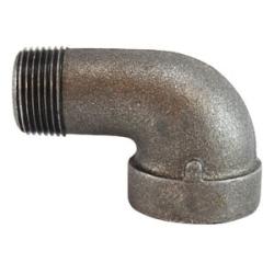 68166 - 1-1/4 in MPT x 1-1/4 in FPT Galvanized Iron 90-Degree Street Elbow