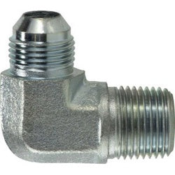 72002020 - 1-1/4 in Male JIC to 1 in Male BSPT Steel Elbow Fitting