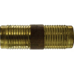 73983 - 3/4 in Barbed Brass Hose Mender for Efficient Hose Connection