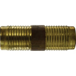 73984 - 1 in x 1 in Lead-Free Brass Hose Mender with Barbed Ends
