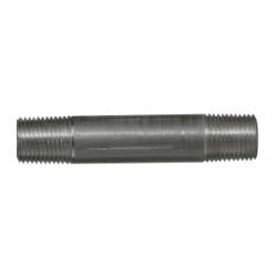 76009 - 5 in Aluminum Pipe Nipple, 1/8 in MPT x 1/8 in MPT