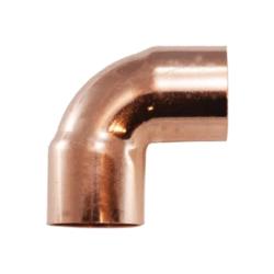 77121 - 6 in x 6 in Copper 90 Degree Short Elbow Fitting