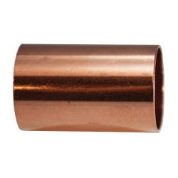 77230 - 4 mm x 4 mm Copper No Stop Coupling for Plumbing and Fluid Transfer