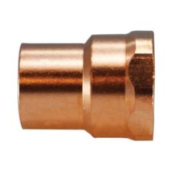 77415 - 1/4 in C x 3/8 in FPT Wrot Copper Adapter, 500 psi, 32-200°F