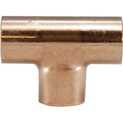 77563 - Copper Tee Fitting - 2-1/2 in C x 2-1/2 in C x 2-1/2 in C