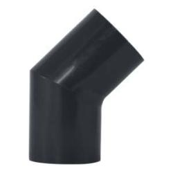 817012 - Sch80 PVC 45-Degree Elbow Fitting, 1-1/4 in x 1-1/4 in Female Socket Connections