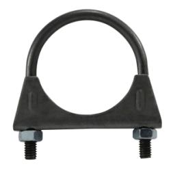 841500 - 5 in Heavy-Duty Carbon Steel Saddle Clamp with 3/8 in Bolt Size