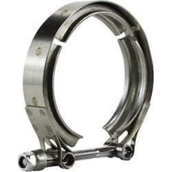 843450 - 4-1/2 in V Band Hose Clamp, 7/8 in W, 0.04 in Thick, Stainless Steel