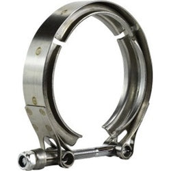 843588 - 5.88 in V Band Hose Clamp, 0.875 in W, 0.04 in Thick, 300 Stainless Steel