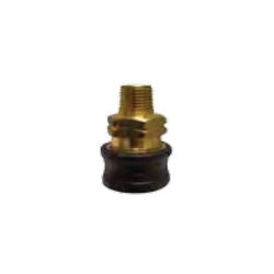 86031RG - 3/8 in MPT Brass Quick Disconnect Straight Through Coupler, 10.5 GPM, 4000 PSI, 212°F