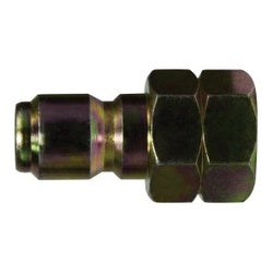 86047 - 1/2 in FPT Steel Straight Through Quick Disconnect Plug, 4000 psi, 300°F