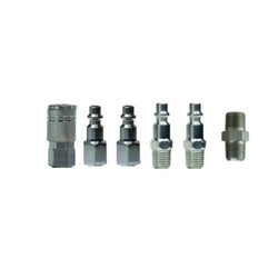 87414 - 7-Piece Pneumatic Fittings Assortment Set for Industrial Applications