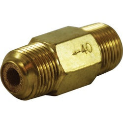 940848 - 1/2 in x 1/2 in Brass Nipple Inline Filter, Max Pressure 300 psi