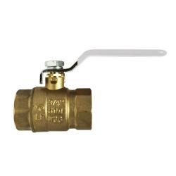 941161LF - 4 in FIP Lead-Free Brass Ball Valve, 600 psi, -40 to 365°F