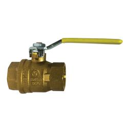 943200 - 1/4-in FPT x FPT Forged Brass Ball Valve with 600 psi Rating