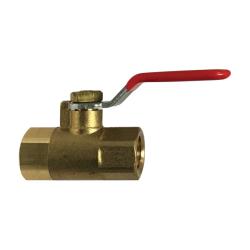 944118 - 1/4 x 1/2 in Forged Brass Mini Ball Valve for FIP Connections, 200 psi WOG