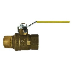 948106 - 1-1/4-in MPT x FPT Chrome-Plated Brass Ball Valve, 3.86 in Length, 600 psi WOG