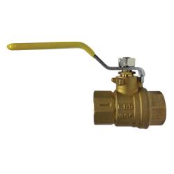 948141 - 1/4-inch Brass Vented Safety Exhaust Ball Valve with FPT x FPT Ends and 400 psi WOG