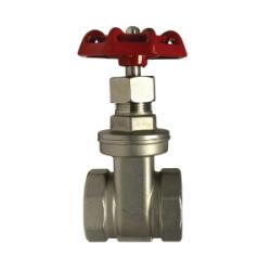 949255 - 1 in FPT x FPT Gate Valve, 2.42 in Length, 316 Stainless Steel Body