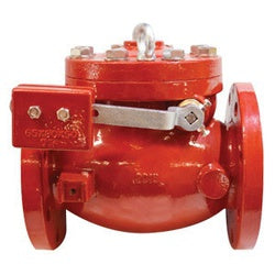 96206LW - 6 in Ductile Iron Swing Check Valve with Flanged Connection and Outside Lever
