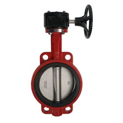9650G10SE - 10 in Wafer-Style Butterfly Valve - Ductile Iron Body, Stainless Steel Disc, EPDM Seat