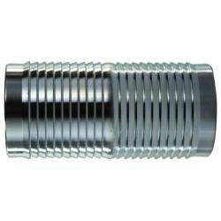 973654 - 1-1/4 in x 1-1/4 in Steel Hose Mender with Barbed Fittings