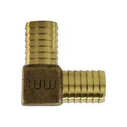 973975 - 90° Bronze Elbow Fitting - 3/4 in Barbed Hose Connections, 150 psi