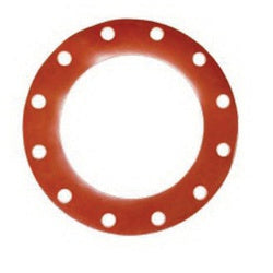 988401 - 2-1/2 in ID Rubber Full Face Gasket in Red