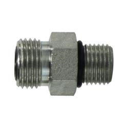 FS6400O1216 - 3/4-in Male O-Ring Face Seal to 1-in Male O-Ring Boss Steel Adapter