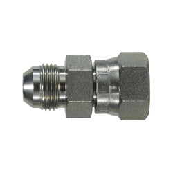 FS650488 - 1/2 in Male JIC 37° Flared x 1/2 in Female ORFS Steel Swivel Adapter