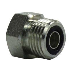 FSO24084 - Steel Plug 1/4 in x 9/16 in ORFS Connection 6000 psi, 375°F Rating