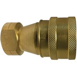 HNV18FB - 1/8 in Tube OD x 1/8 in FNPT Brass ISO-B Interchange Coupler