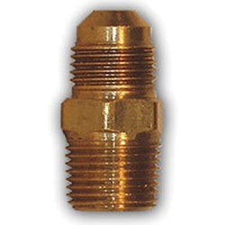 LF248X4 - Brass Union Adapter - 1/4 in Male Flared x 1/8 in MPT