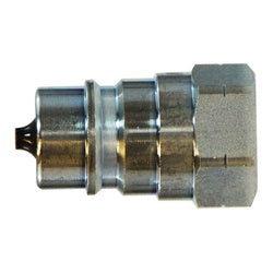 NV12M - 1/2 in FNPT Steel Quick Disconnect Plug, 4000 psi, -40 to 250°F Temperature Range