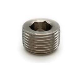 SS5406-HHP-16 - 1-inch NPTF Hollow Hex Head Plug, 0.771 inches Long, 316 Stainless Steel