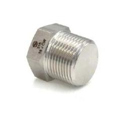 SS5406-P-02 - 1/8 in MPT Stainless Steel Hex Pipe Plug, 316 SS, 10000 psig, 1000°F