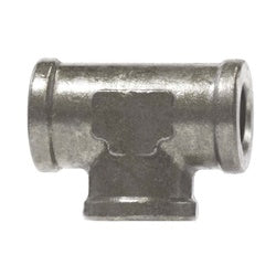 28035N - Nickel-Plated Brass Forged Union Tee - 1/2 in NPTF Female Connections