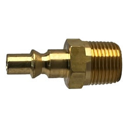 28588B - 1/4 in x 3/8 in Brass ARO 210 Interchange Male Plug Fitting